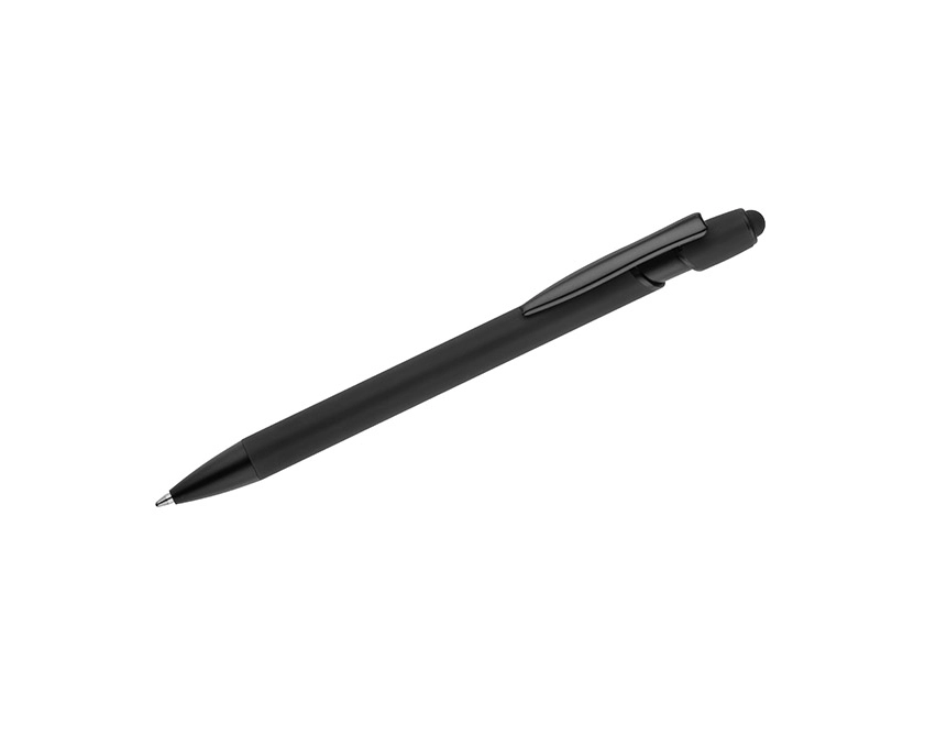 POKI długopis ekologiczny z logo czarny 143 mm