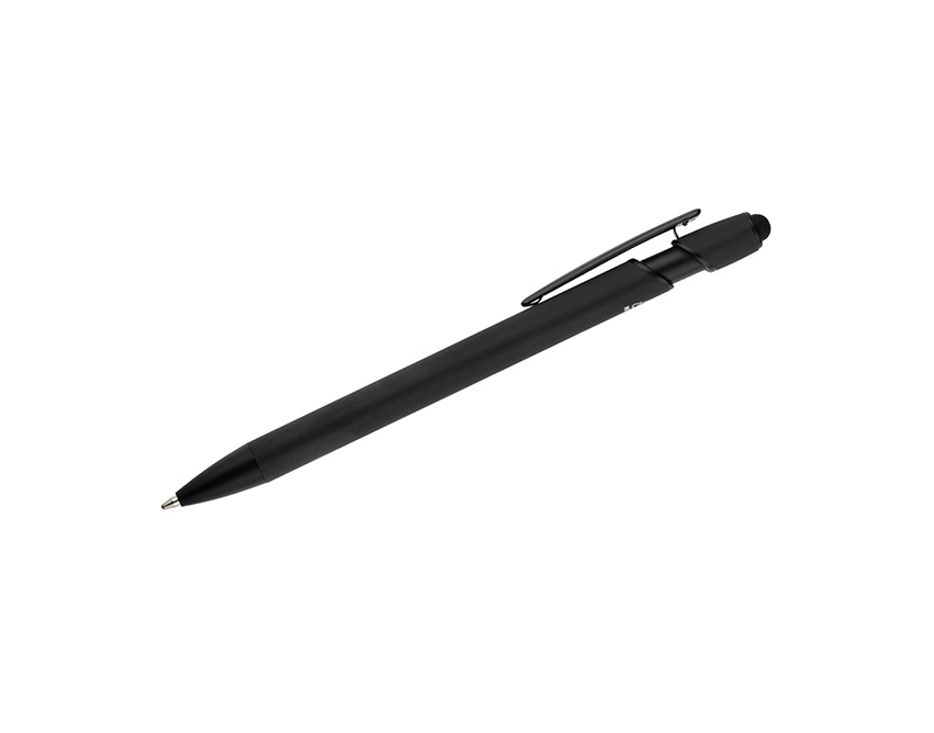 POKI długopis ekologiczny z logo czarny 143 mm