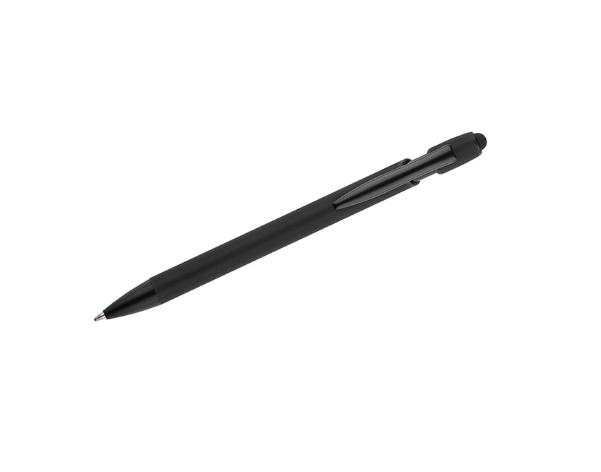 POKI długopis ekologiczny z logo czarny 143 mm