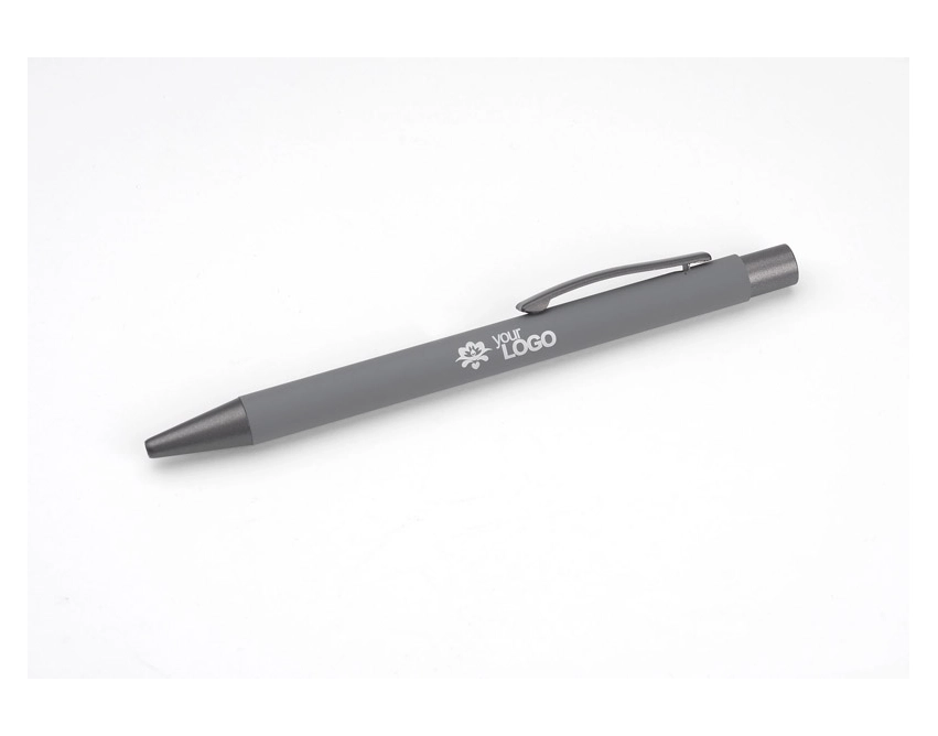 GOMA metalowy długopis reklamowy szary 137 mm
