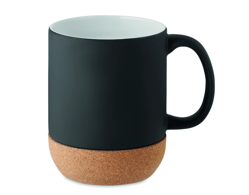 Matt kubek ceramiczny z grawerem czarny 300 ml