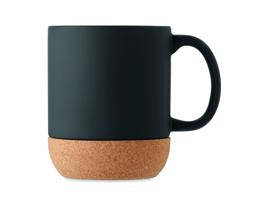 Matt kubek ceramiczny z grawerem czarny 300 ml