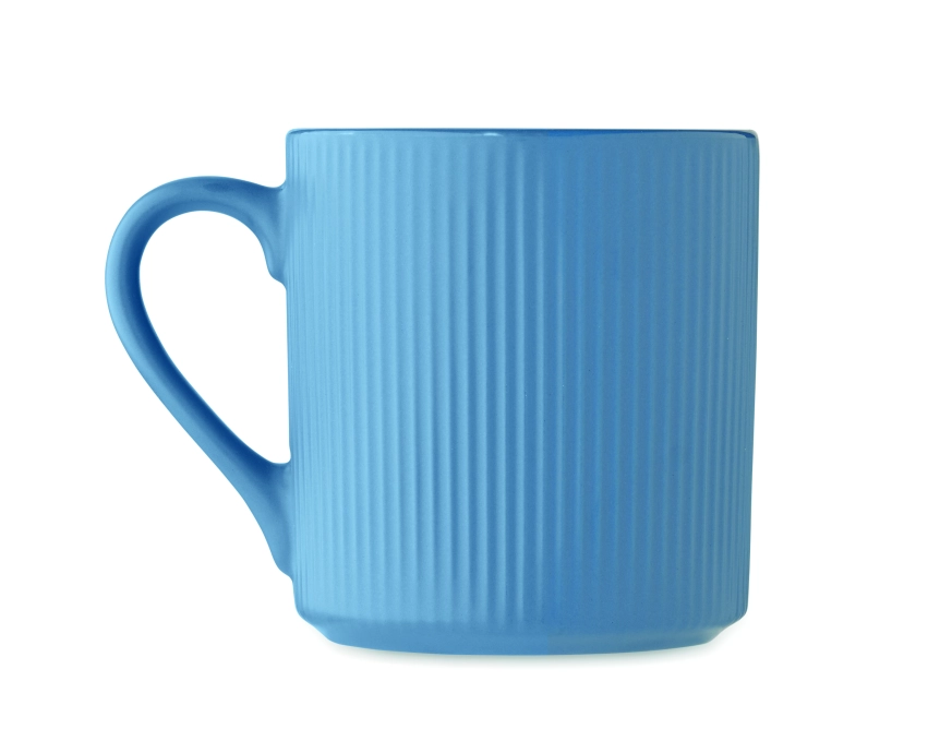 Kubek Ribmug ceramiczny reklamowy z kamionki 340 ml