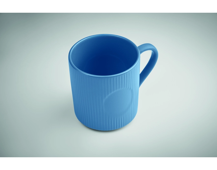 Kubek Ribmug ceramiczny reklamowy z kamionki 340 ml