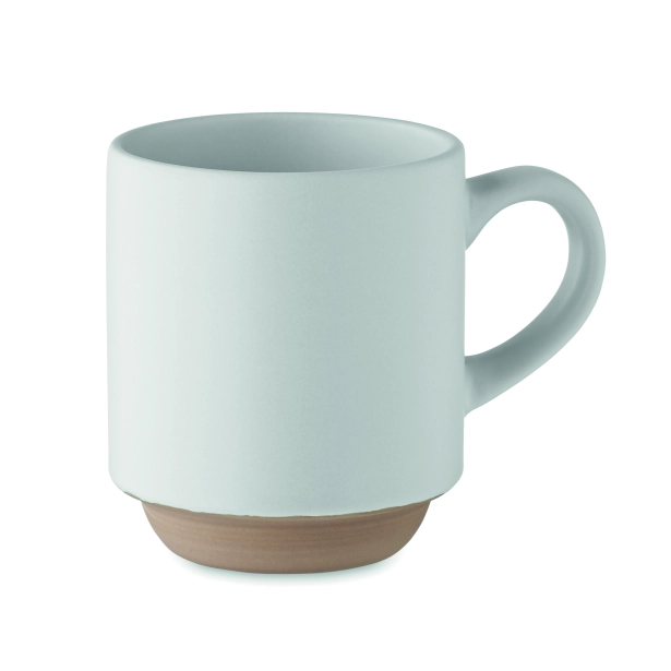 Cerack kubek ceramiczny 170 ml biały z nadrukiem