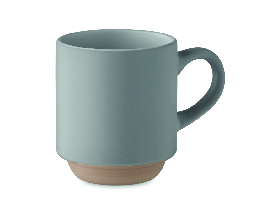 Cerack kubek ceramiczny z nadrukiem 170 ml szary