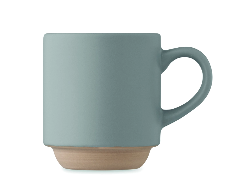 Cerack kubek ceramiczny z nadrukiem 170 ml szary