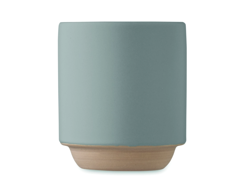 Cerack kubek ceramiczny z nadrukiem 170 ml szary