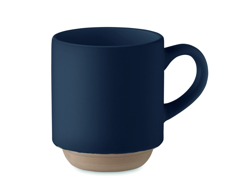 Cerack kubek ceramiczny z logo – francuski granat