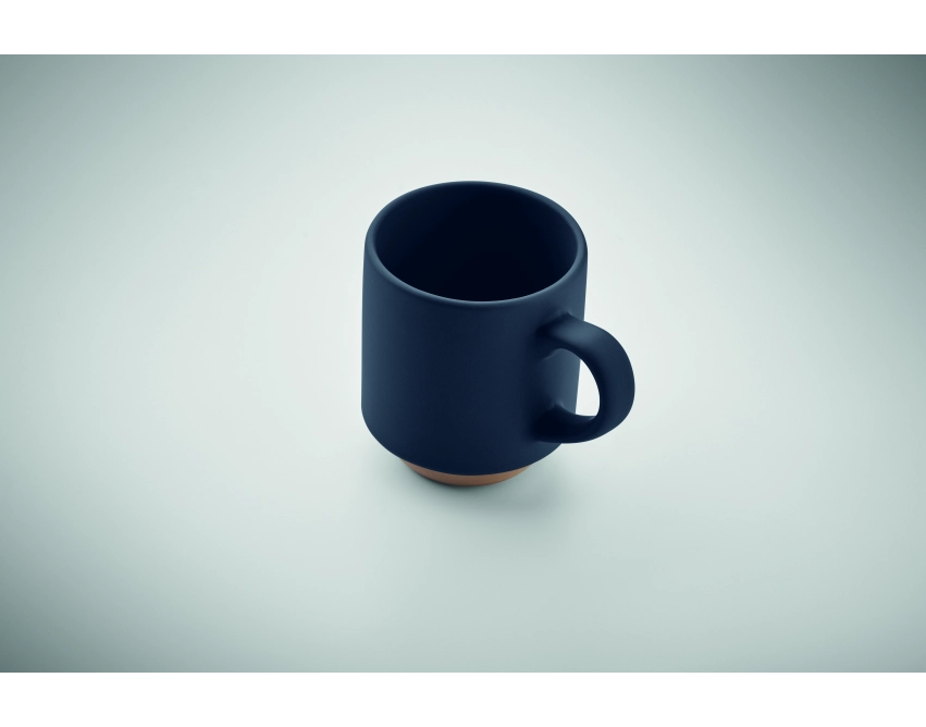 Cerack kubek ceramiczny z logo – francuski granat