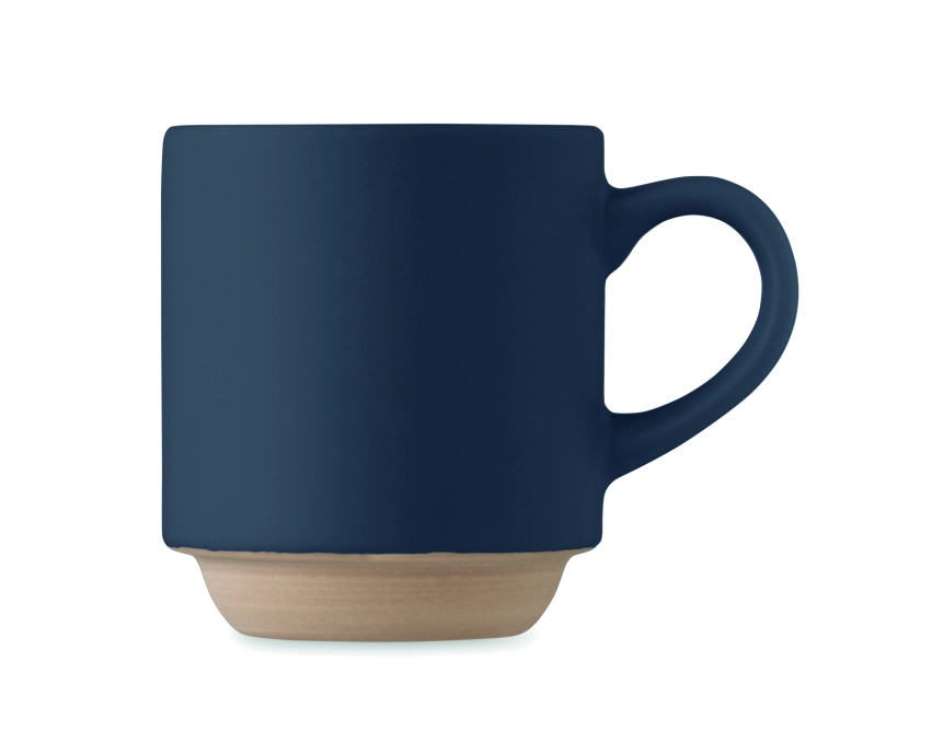 Cerack kubek ceramiczny z logo – francuski granat