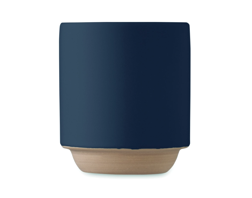 Cerack kubek ceramiczny z logo – francuski granat