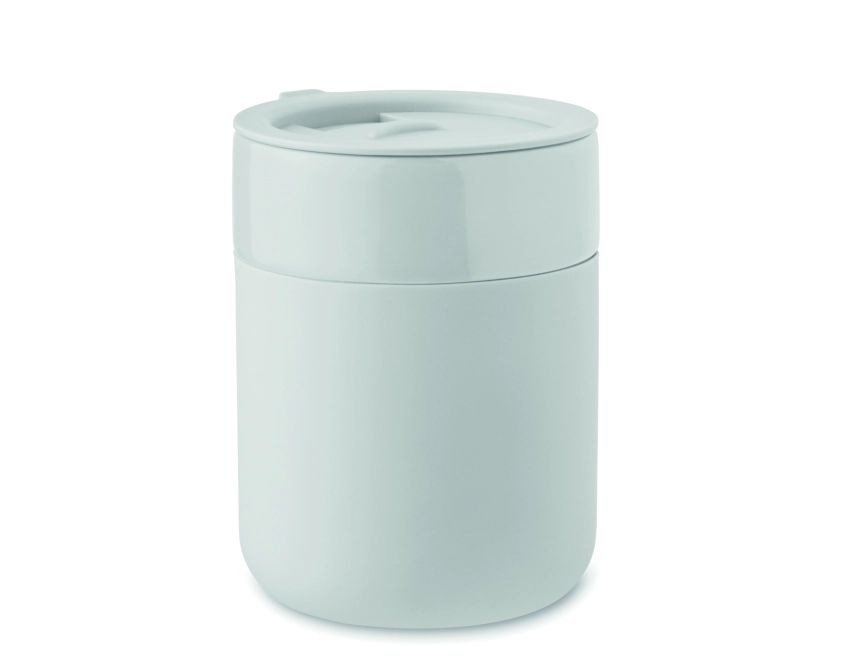 Kubek Qeram ceramiczny reklamowy 330 ml biały