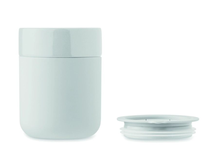 Kubek Qeram ceramiczny reklamowy 330 ml biały