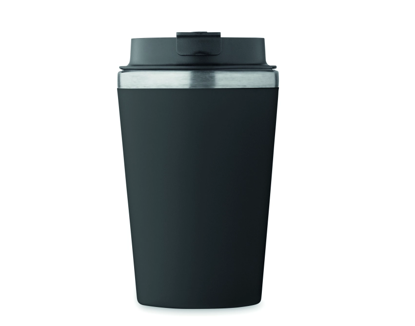 Blerm kubek termiczny z ceramiką 350 ml czarny