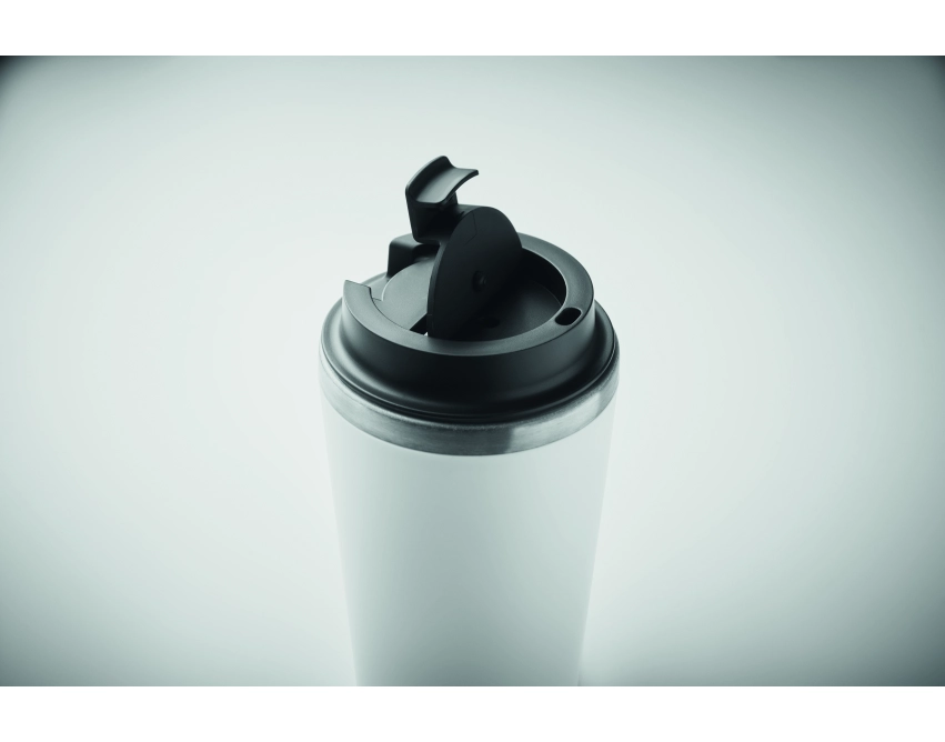 Blerm kubek termiczny 350ml biały z powłoką ceramiczną