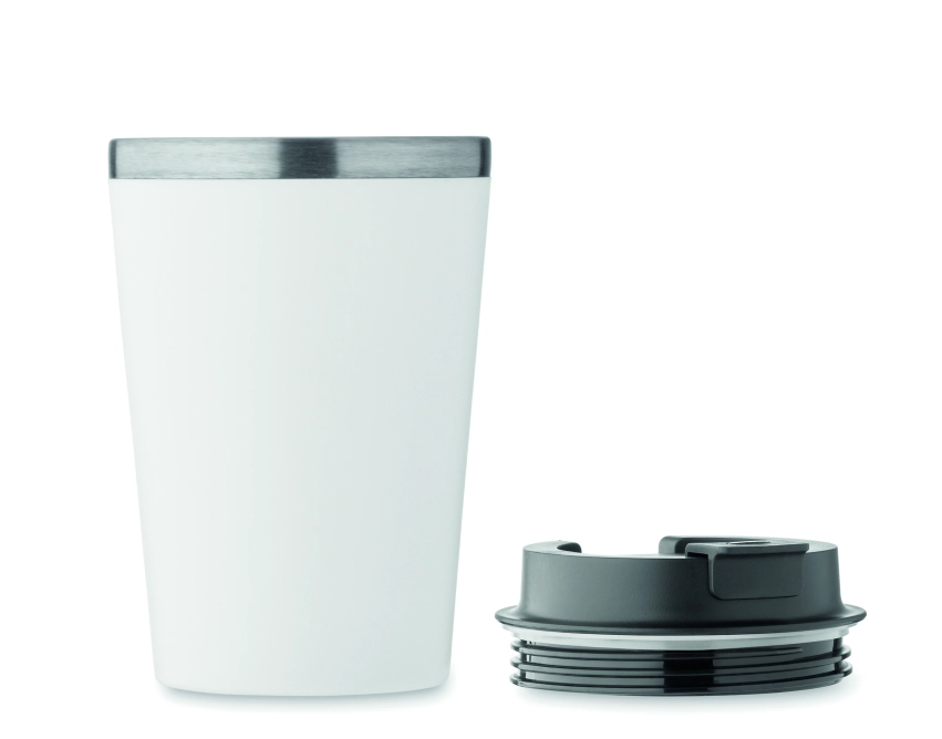Blerm kubek termiczny 350ml biały z powłoką ceramiczną