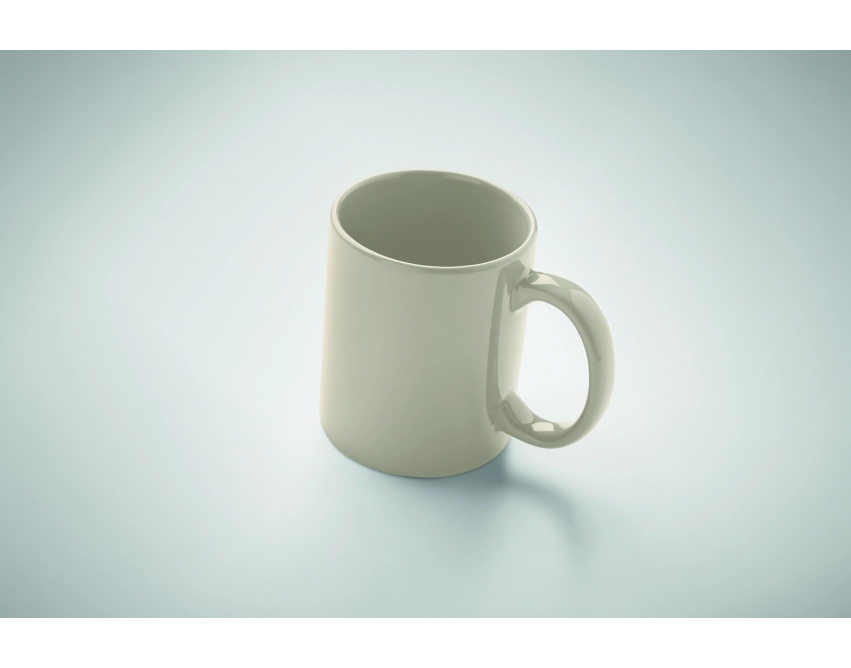 Dublin tone – beżowy reklamowy kubek ceramiczny 300 ml
