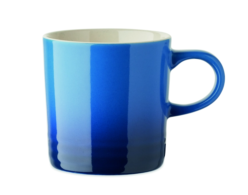 Orot kubek ceramiczny z nadrukiem niebieski