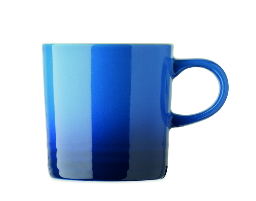 Orot kubek ceramiczny z nadrukiem niebieski