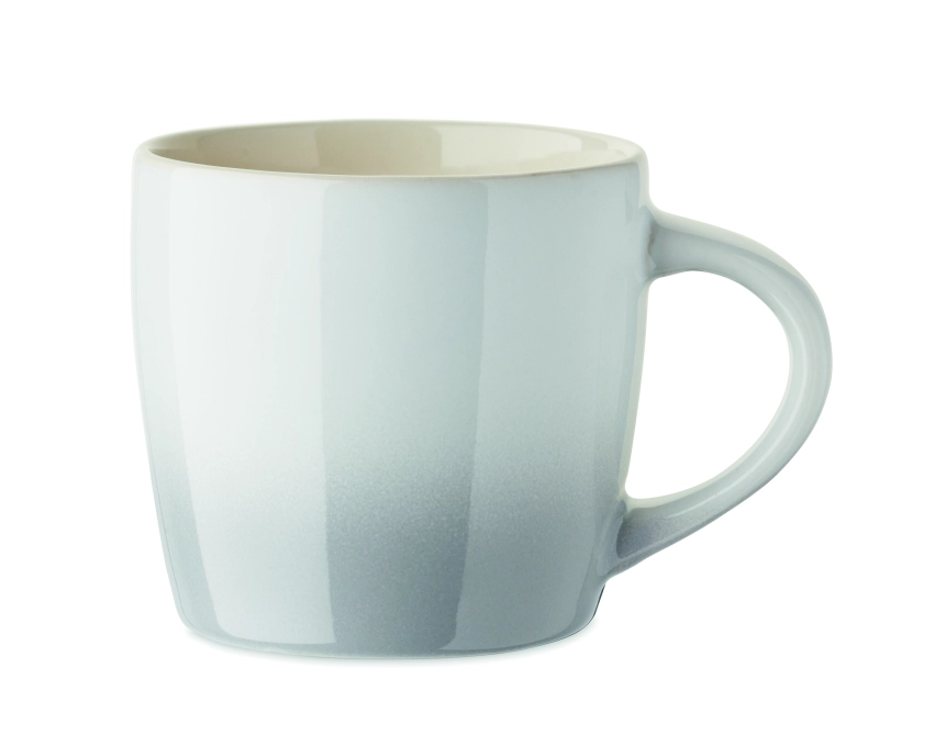 Peze kubek ceramiczny z logo 300 ml, biały