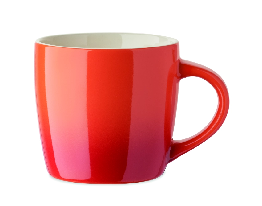 Peze kubek ceramiczny reklamowy pomarańczowy 300 ml