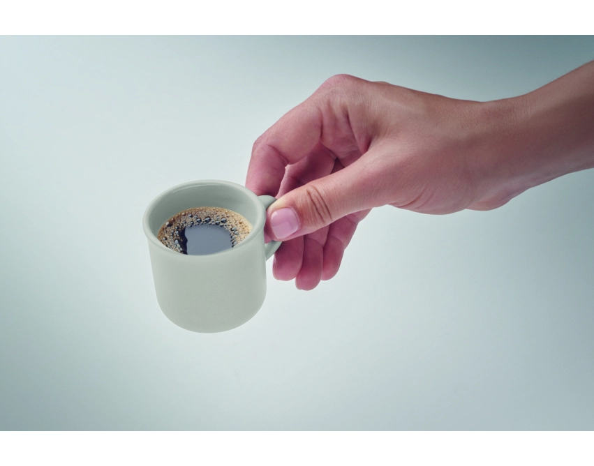 Espres filiżanka do espresso z nadrukiem biała 40 ml
