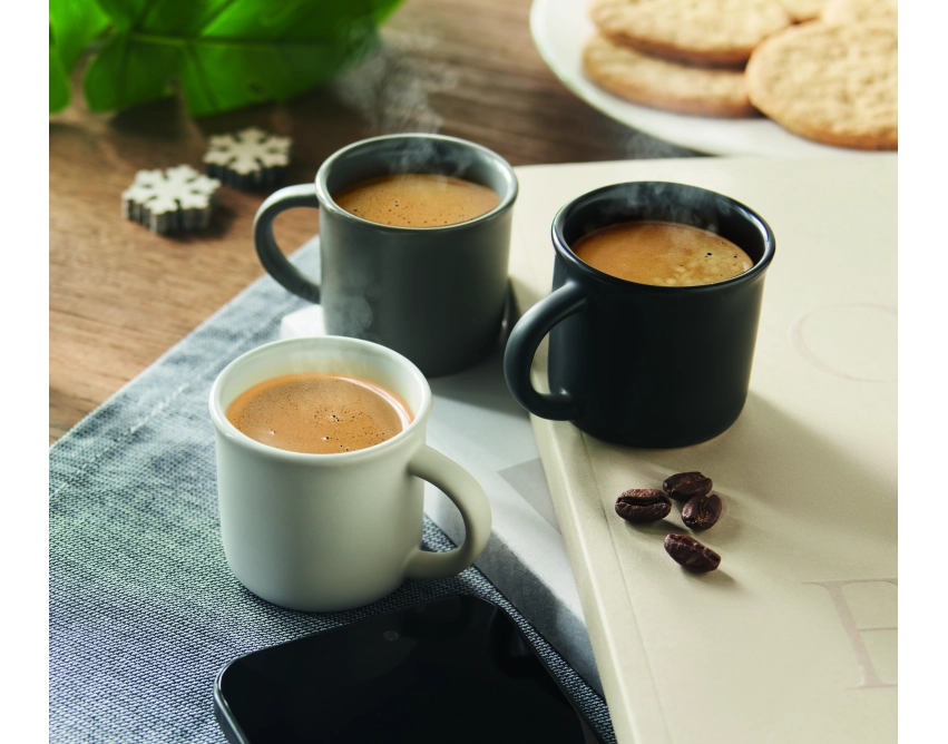 Espres filiżanka do espresso z nadrukiem biała 40 ml