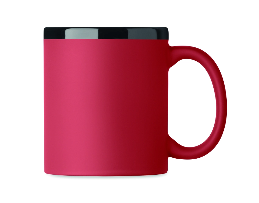 Ruby kubek ceramiczny z grawerem czerwony 300 ml