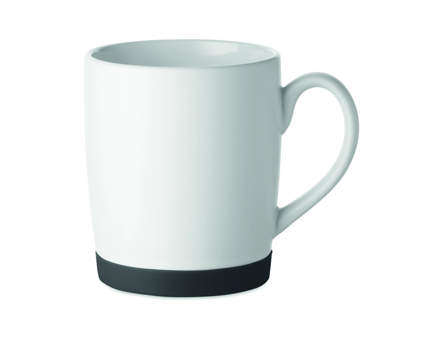 Silbase kubek ceramiczny z nadrukiem biały