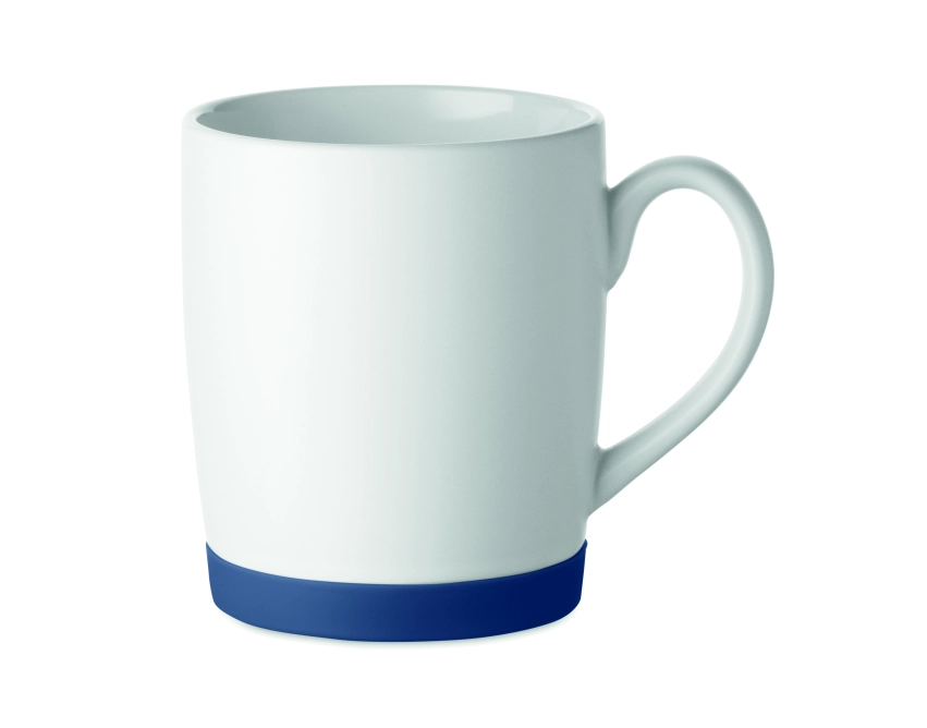 Silbase kubek ceramiczny z logo, granatowa podstawa
