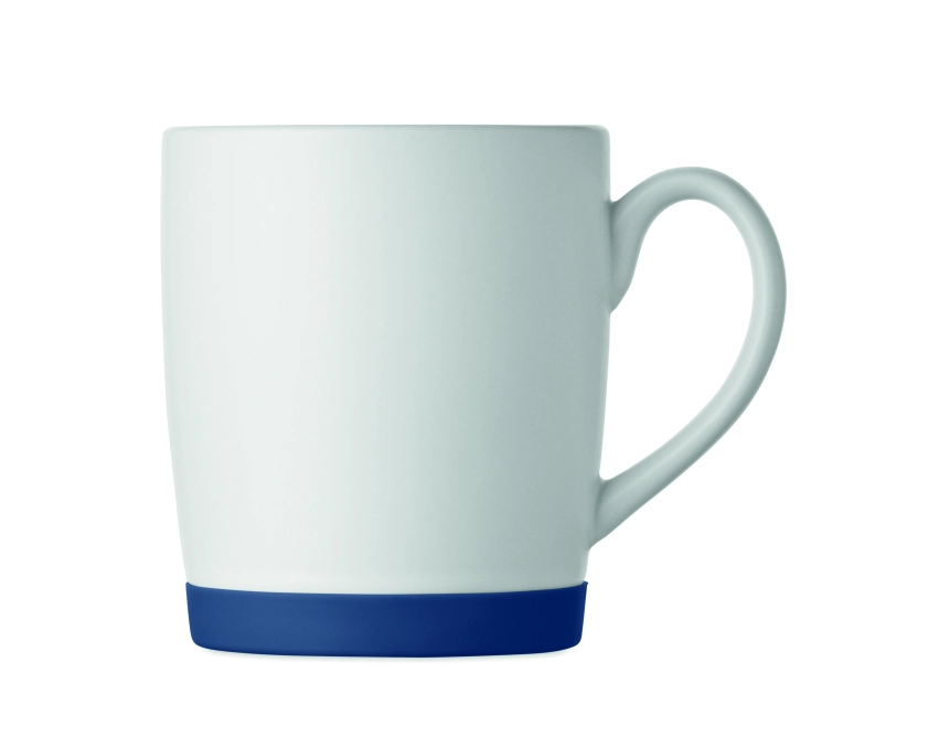 Silbase kubek ceramiczny z logo, granatowa podstawa
