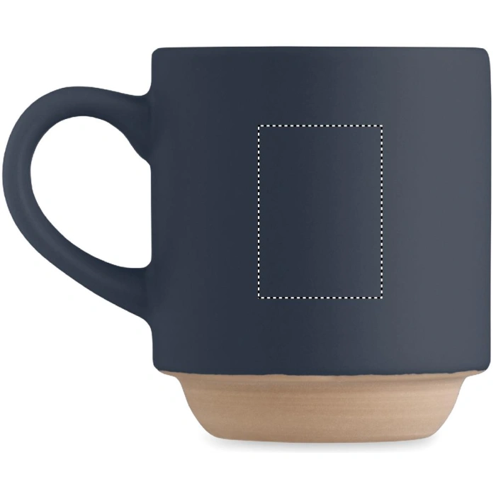 Schemat znakowania dla Tampondruk - P5 na gadżecie: Cerack kubek ceramiczny z logo – francuski granat