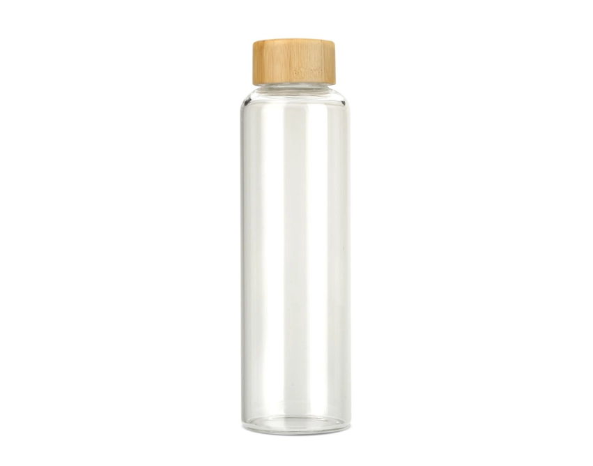 VENI butelka szklana z nadrukiem 550 ml przezroczysta