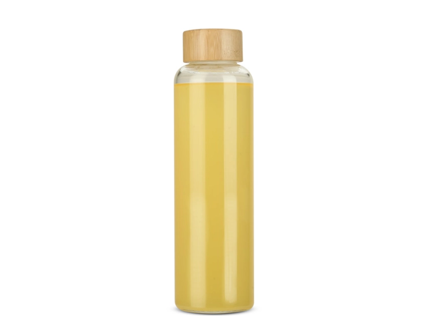 VENI butelka szklana z nadrukiem 550 ml przezroczysta