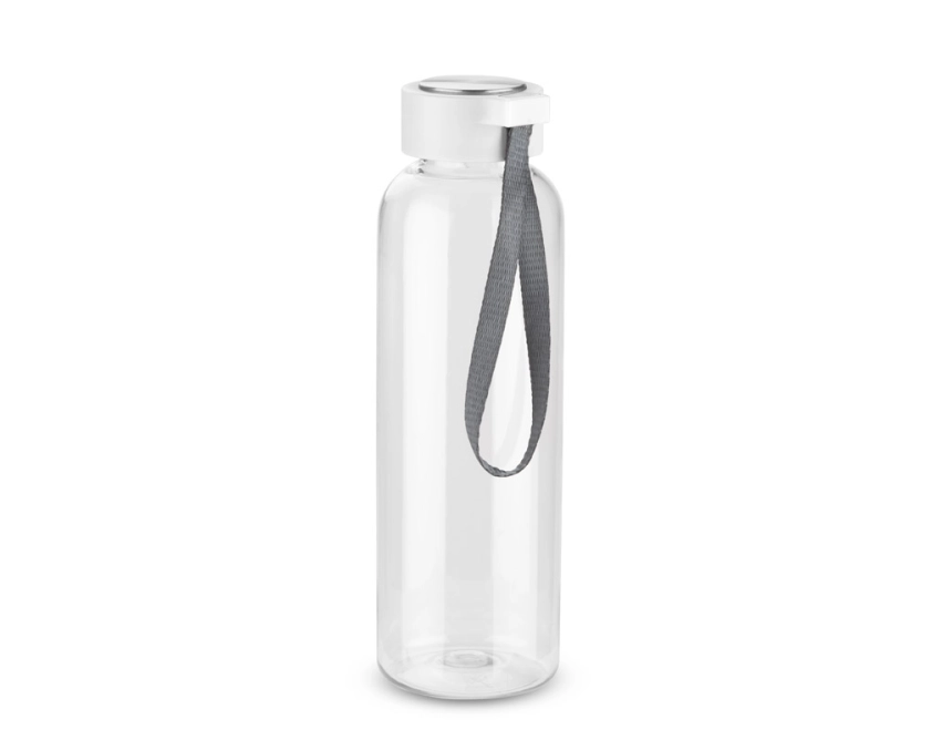 CLEAR butelka z nadrukiem 500 ml z białą zakrętką