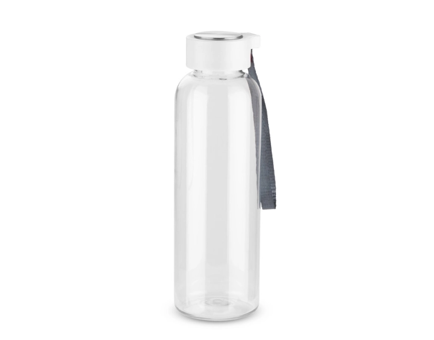 CLEAR butelka z nadrukiem 500 ml z białą zakrętką