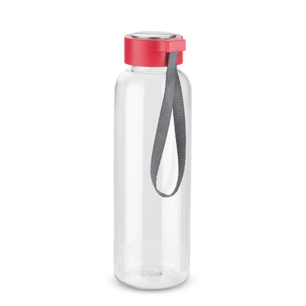 Butelka CLEAR firmowa 500 ml z czerwoną zakrętką