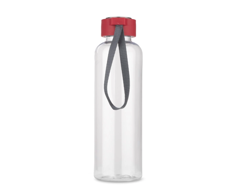 Butelka CLEAR firmowa 500 ml z czerwoną zakrętką