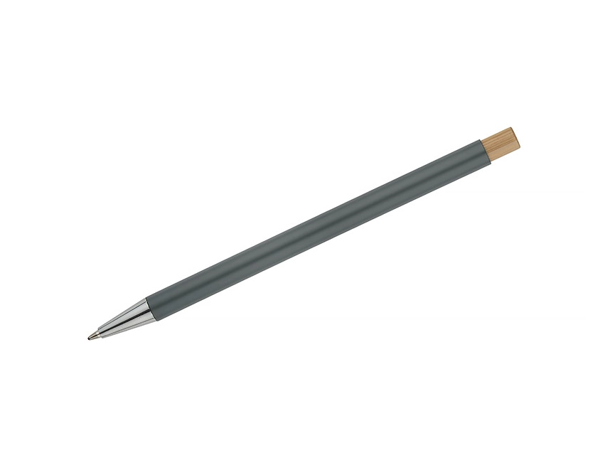 Długopis KIVO metalowy reklamowy, szary 136 mm