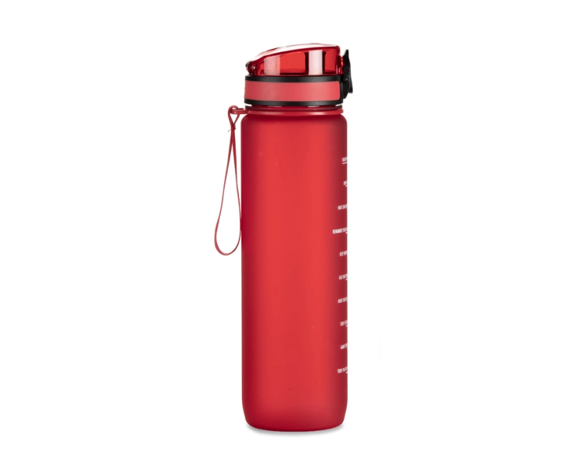 MOTIVA bidon sportowy z nadrukiem 1000 ml czerwony