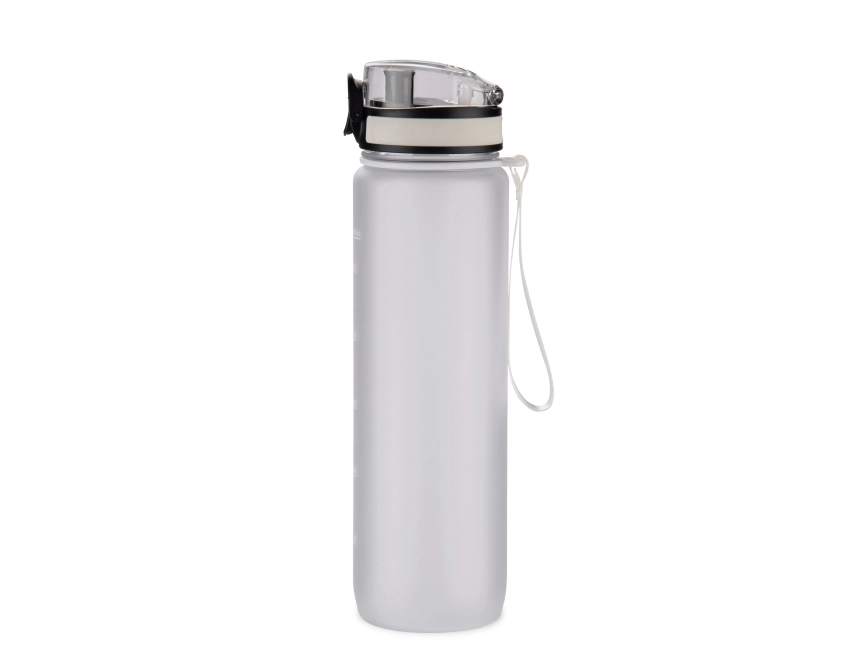 MOTIVA bidon sportowy z nadrukiem biały 1000 ml
