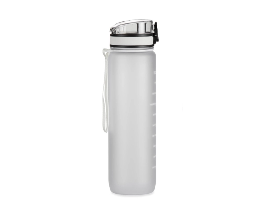 MOTIVA bidon sportowy z nadrukiem biały 1000 ml