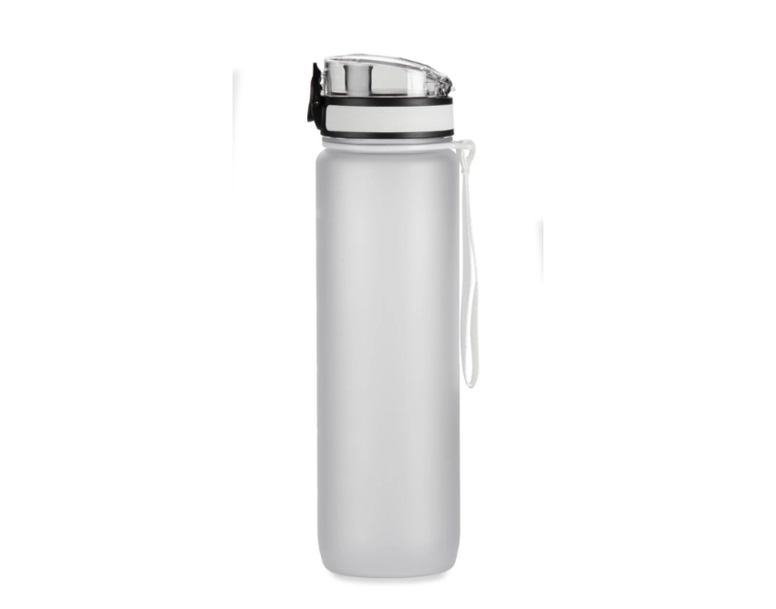 MOTIVA bidon sportowy z nadrukiem biały 1000 ml