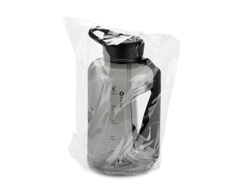 HARDI bidon sportowy z nadrukiem 1600 ml przezroczysty