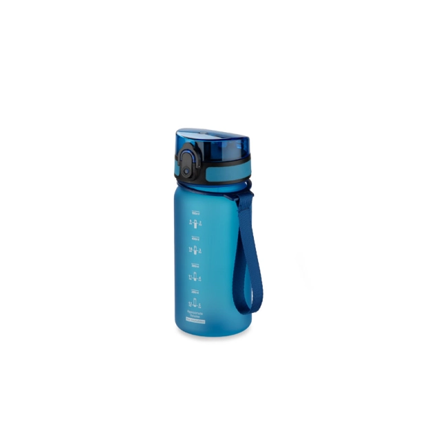 MOTIVA mini bidon sportowy 500 ml niebieski z logo