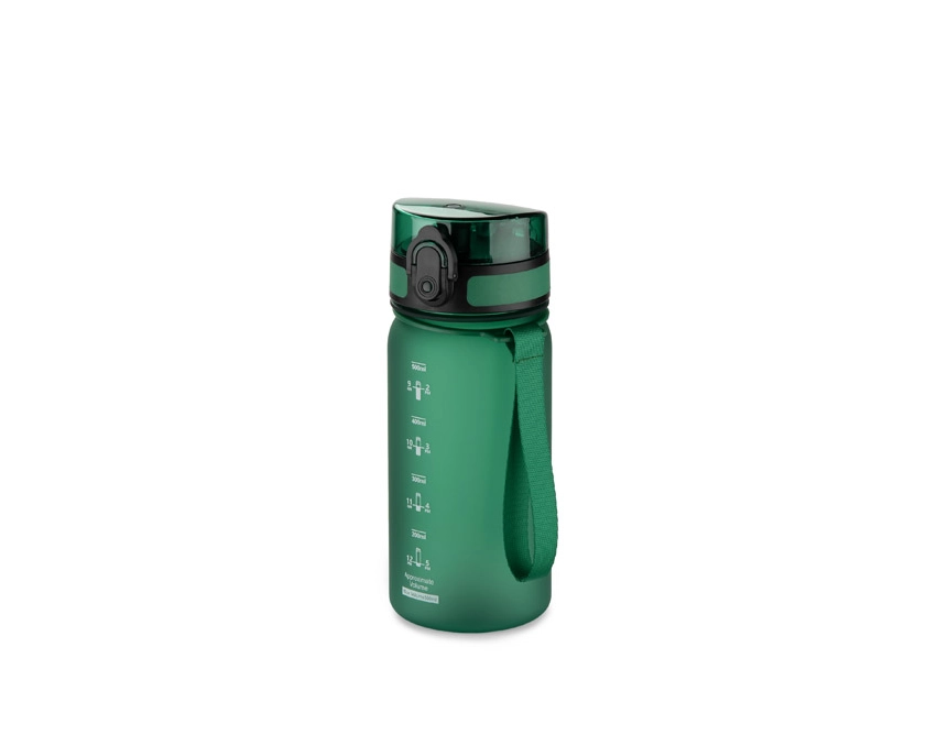 Bidon MOTIVA mini sportowy 500 ml zielony z nadrukiem