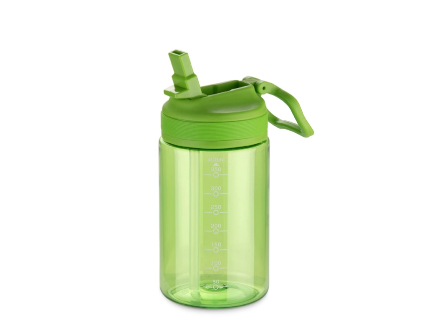 NINO bidon sportowy z nadrukiem 400 ml jasnozielony