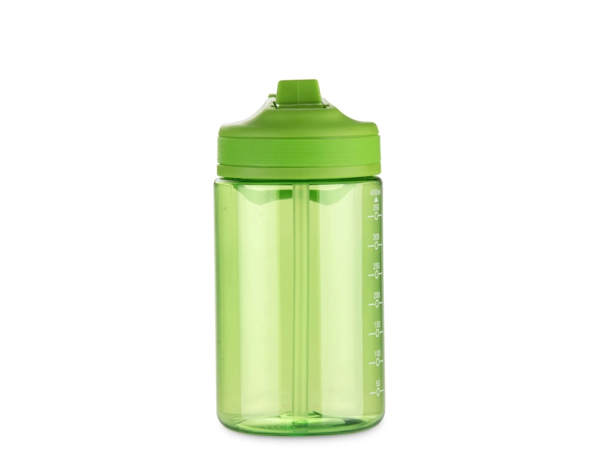 NINO bidon sportowy z nadrukiem 400 ml jasnozielony
