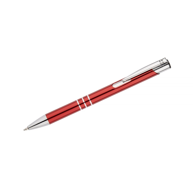 rKALIPSO długopis eko z nadrukiem czerwony 136 mm